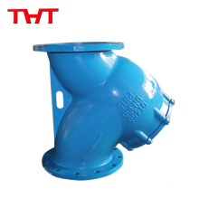 Vertical Basket Strainer Stainless Steel Deep Carbon Steel T Strainer Valve